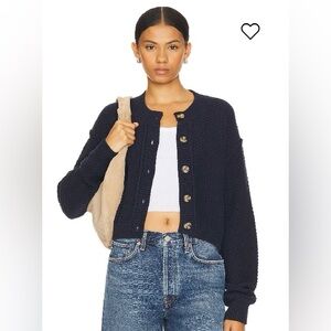 NWT Free People Lila Cardi Women’s size M color-sky captain